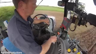 New Holland T6070 Ploughing 2013 (GoPro Footage)