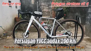 poygon strattos s5d,persiapan yucc,audax 200 km #pemularoadbike