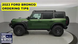 2023 Ford Bronco Orders vs Pre-Orders - How Does it Work?