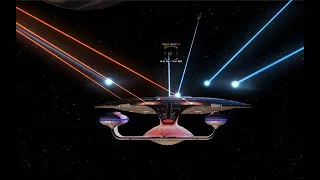 Star Trek Bridge Commander: War Galaxy vs Kazon fleet