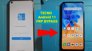 Tecno Spark 7 Pro Android 11 FRP Bypass Google Account lock Remove Without Pc 100% by Waqas Mobile