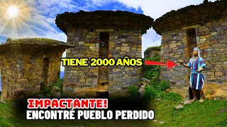 TIENEN 2000 AÑOS! ENCONTRÉ PUEBLO PERDIDO IMPACTANTE