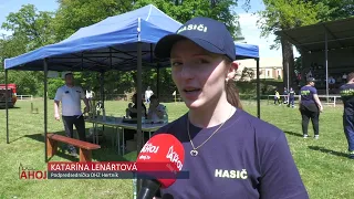 Detská hasičská súťaž v Hertníku oslovila viacerých nováčikov