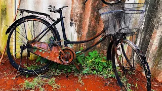 Restoration burned 20-year old bicycle | Restore abandoned bicycle destroyed completely - Full video
