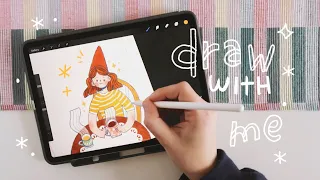 draw with me 🌱 procreate edition!