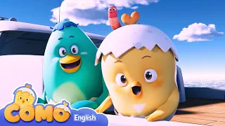 Curious Como SE2 | Polar Bears and Icebergs | Cartoon video for kids | Como Kids TV