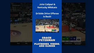 John Calipari & Kentucky Wildcats:  Dribble Drive Motion Offense is back!