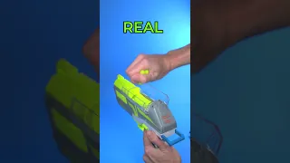 3d printed NERF hyper rounds vs real