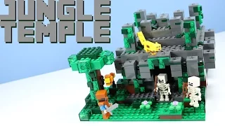 LEGO Minecraft The Jungle Temple 21132 with Hidden Treasure Chest!