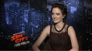 Eva Green - Frank Miller's Sin City: A Dame to Kill For Interview HD