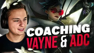 COACHING VAYNE & ADC : Conseils et remarques - Pandore Reacts 'RANK 1 VAYNE GUIDE...'