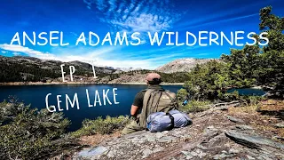 Rush Creek to Gem Lake | Solo Backpacking Ansel Adams Wilderness | Episode 1