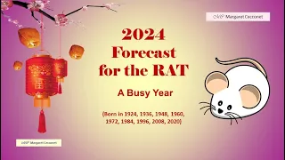 RAT 2024 Animal Sign Prediction | Year of the Yang Wood Dragon