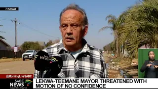 Lekwa-Teemane local municipality mayor in NW might face a motion of no confidence