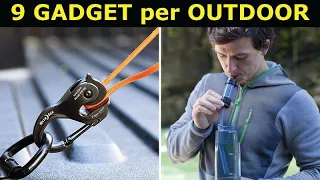 9 GADGET per OUTDOOR da AMAZON Fantastici! Accessori per Campeggio e vita all'Aperto