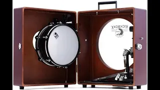 Toca Kickboxx Suitcase Travel Portable Drum Set