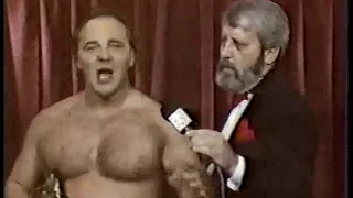 AWA Champion Larry Zbyszko Interview [1989-03-04]