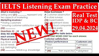 IELTS Listening Practice Test 2024 with Answers | IELTS Listening Practice