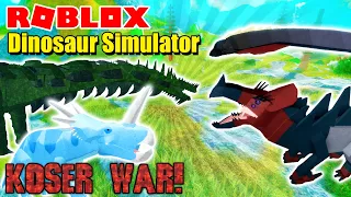 Roblox Dinosaur Simulator - War Against KOSers!