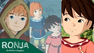 @RonjatheRobbersDaughter - Ronja and Birk's Best Bits | Compilation | Anime From Studio Ghibli