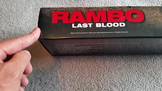 272-RAMBO: LAST BLOOD HCG 'MASTERPIECE' BOWIE/HEARTSTOPPER KNIVES & RAMBO: T-SHIRTS REVIEW 20'.