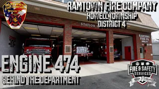 Behind the Department - Ramtown Fire Company, Howell Township, NJ