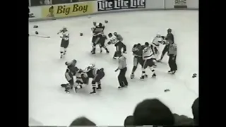 Blues - Red Wings rough stuff 1/25/91