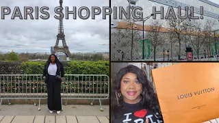 WHAT I BOUGHT IN PARIS | LUXURY SHOPPING HAUL | LOUIS VUITTON.... #paris