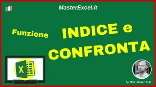 MasterExcel.it - Tutorial Funzione Indice Confronta Excel INDEX MATCH (meglio del Cerca Verticale)