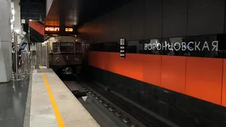 Парад поездов московского метро на бкл в 2024 году!