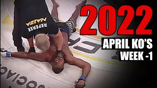 MMA & Boxing Knockouts I April 2022 Week 1