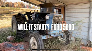 Will it start? Ford 5000 tractor - sitting for 2 years