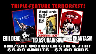 Starlite Drive-In's TRIPLE-FEATURE TERRORFEST - FINAL SCARY TRAILER!