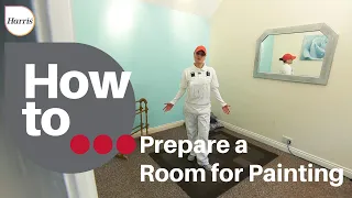 How to prepare a room for painting | Prepping a room for decorating | DIY Preparation