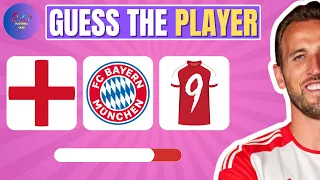 GUESS THE PLAYER BY NATIONALITY + CLUB + JERSEY NUMBER - SEASON 2023/2024 | OFQ QUIZ FOOTBALL 2023