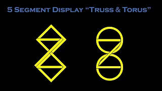 5 segment display "Truss & Torus"