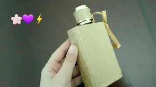 opening a perfume!