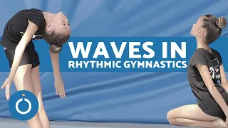 Rhythmic GYMNASTICS for BEGINNERS🤸 (WAVES Tutorial for Children)