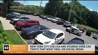 NYC suing Kia and Hyundai over car thefts