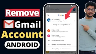 How to remove gmail account from android phone 2022 [REMOVE GOOGLE ACCOUNT]