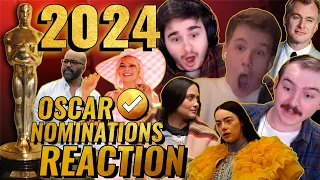 2024 OSCAR NOMINATIONS REACTION | Back Lot Banter