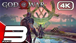 GOD OF WAR PC Gameplay Walkthrough Part 3 (4K 60FPS ULTRA SETTINGS) No Commentary