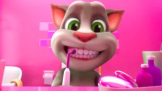 Talking Tom 🐱 LIVE 🔴 Morning Routine - 毎朝の日課 😃 Super Toons TV アニメ