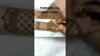 easy mehndi design for back hand |navratri mehndi |karwa chauth mehndi design| simple mehndi design