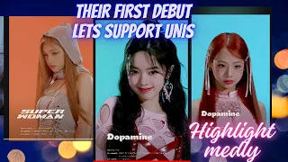 UNIS(유니스) The 1st Mini Album 'WE UNIS' Highlight Medley MV REACTION