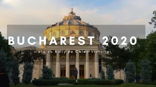 Bucuresti 2020 - Centru - Calea Victoriei - oameni/cladiri/biciclete - Bucharest Romania - cinematic