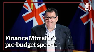 Finance Minister gives pre-budget speech