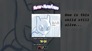 How is Ash still alive?? - Mew & Mewtwo [Comic Dub] #shorts