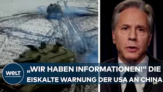 PUTINS KRIEG: "Wir haben Informationen!" Jetzt haben die USA eine Vermutung - klare Warnung an China