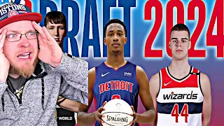 2024 NBA Mock Draft: Full 2-Round Projections and Pro Comparisons